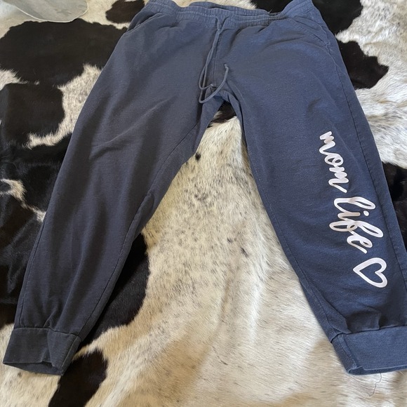 Home‎ free XXL (20) Mom Life Sweatpants Drawstring Pockets - Picture 1 of 3